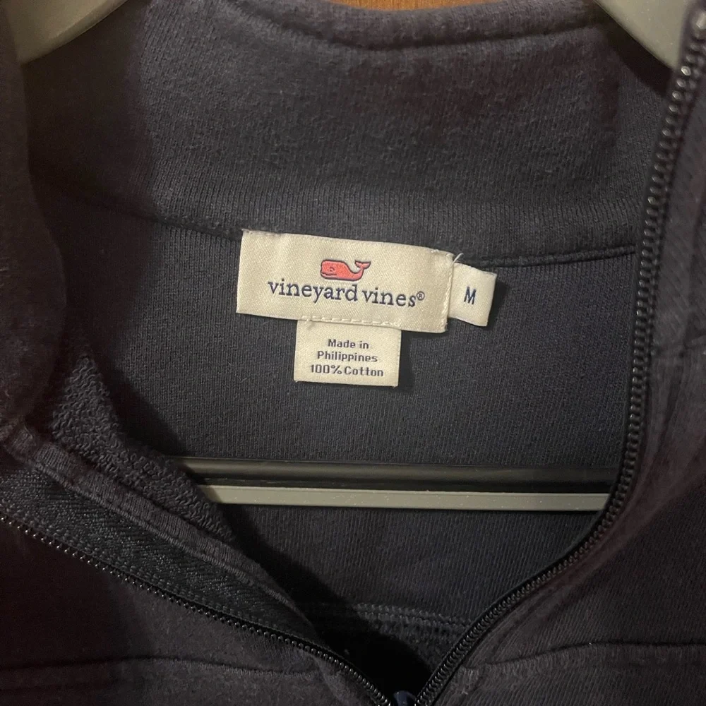 Vineyard Vines Navy Shep Shirt Size Medium - Picture 3 of 3